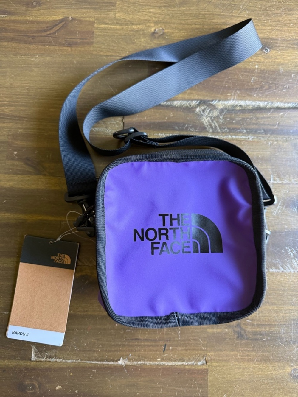 The North Face Explore Bardu II Unisex Crossbody Bag - Purple/Black